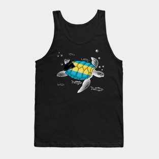 Bahamas Turtle Tank Top